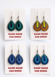 New Handmade Thread Earrings