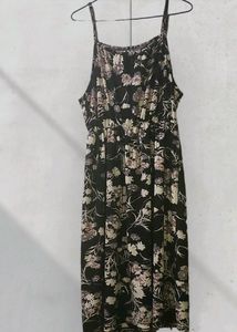 Black Floral Dress
