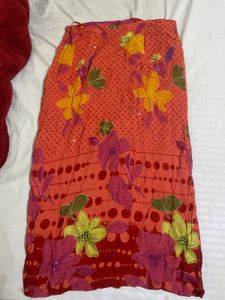 Korean Skirt Side Slit Very Pretty In Real