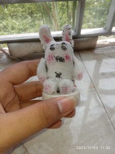 Cute Handmade Bunny Toy