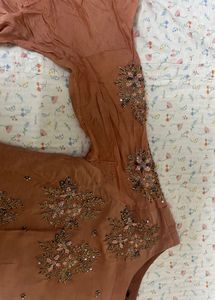 embellished kurta set