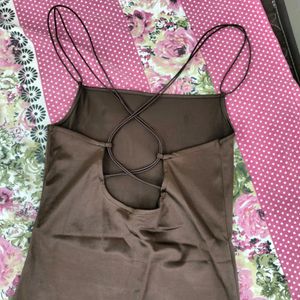 H And M Backless Dress Once Used Streachable Dress