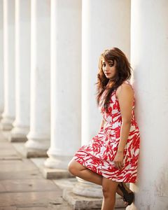 A Cute Red &amp; White Short Dress From Latin Quarter