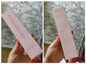 52 Sundaze Rose Water Sun Mist Spf 50+