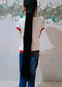 Honbon Nakli Hair Synthetic Black Straight🖤