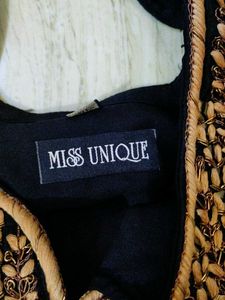 Beautiful Hand Work Frill Gown