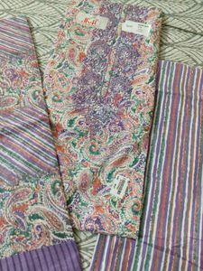 Pure Cotton Embroidery Suit