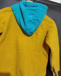 Gold Yellow Winter Hoodie Sweatshirt 4-5 Year Boy