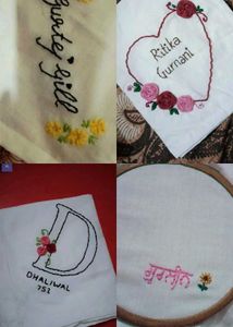 Customised Handmade Embroidery