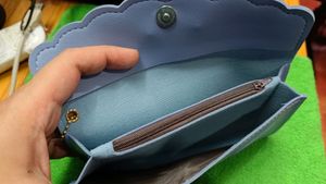 Sky Blue Clutch New