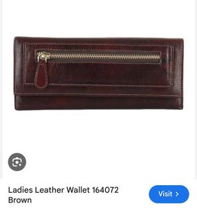 Leather Clutch Bag From a Reputed Leathe Brand