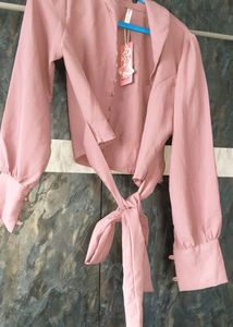 Pink Crop Top