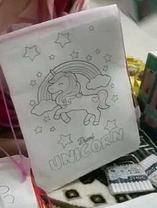 Canvas DIY Colouring Backpack