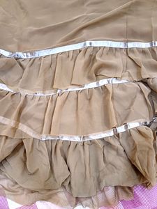 Designer Frill Saree