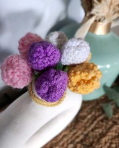 Crochet Flower Bouquet