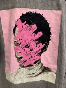 Graphic Denim Jacket