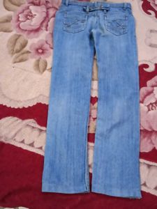 Light Wash Denim Jeans