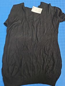 Black Top with Beads