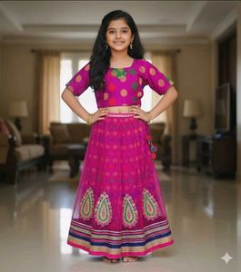 Gorgeous Magenta Ethnic lehanga