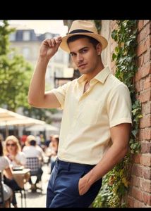 Men's Cream Shirt