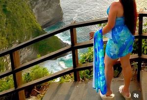 Newme Floral Mini Beach Dress