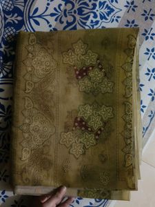 Elegant Beige Saree