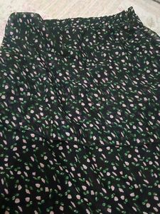 Floral Print Skirt
