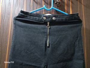 Aka Chic High Waisted Black Denim Jeans
