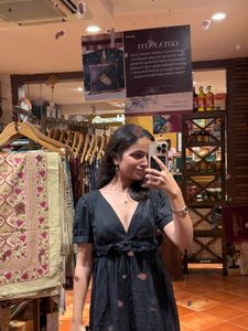 black dress