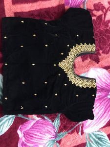 Black And Red Lehenga
