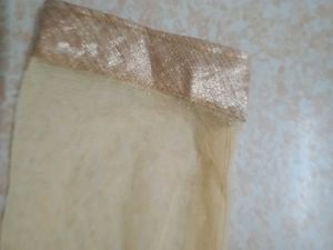 Elegant Cream &amp; Gold Embroidered Dress