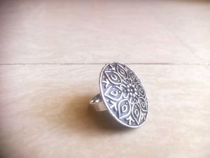 Boho Silver Ring