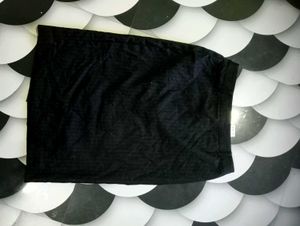 Pinstripe Pencil Skirt