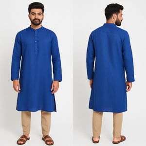 Men's Blue Kurta Set