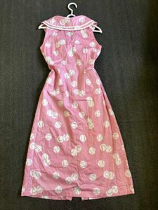 Women Pink Sailor Dress