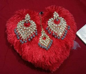 Dhyani Earring With Maang Tikka 🆕