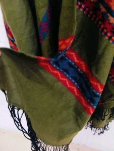 Stylish Olive Green Scarf