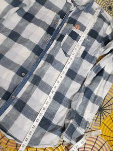 Checked Pattern Casual Men Shirt