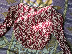 Trending Crop Top For Women With Embroidery Border