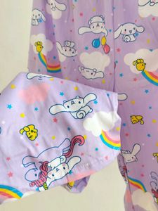 Cute Purple Pajama Set
