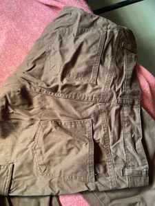 ZARA Brown Cargo Jeans🤎🥾📦