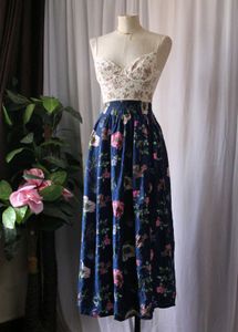 Floral Print Skirt