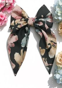 Floral Hair Bow