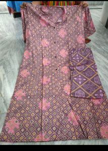 Printed Kurti Pant