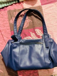 Stylish Navy Blue Shoulder Bag