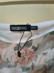 Sassafras Floral Crop Top