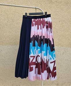 Pleated Maxi Skirt
