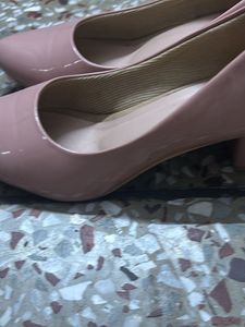 Rose Pink Heels For Casual Wear