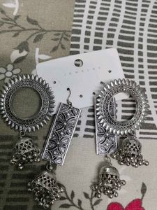 🌷Beautiful Silver Earrings Combo For Women🌷
