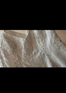 Flat Stock Clear Sale Wedding White Gown